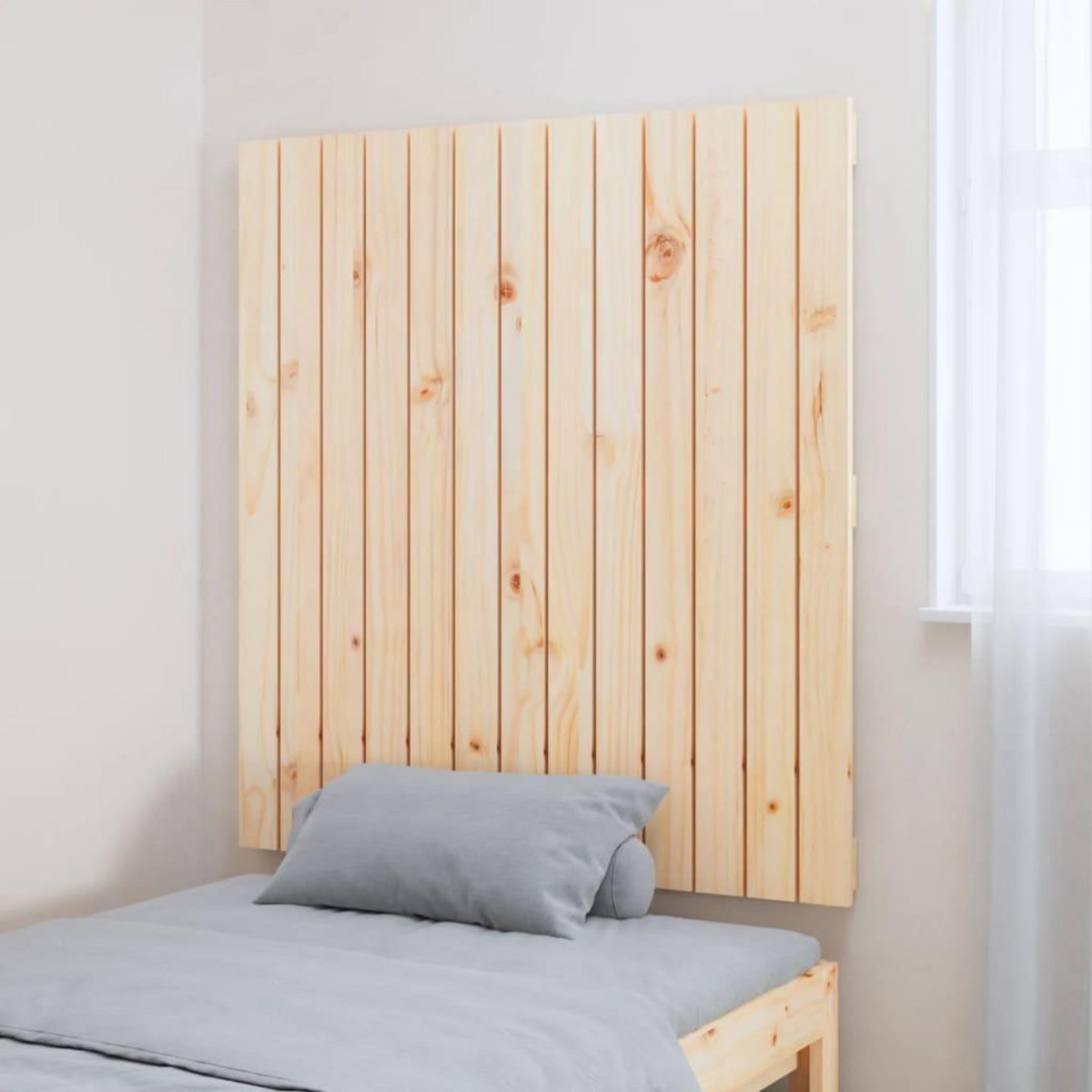 VIDAXL Tete de lit murale 82,5x3x90 cm Bois massif de pin