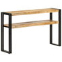 Voir la diapositive 6 : VIDAXL Table console 120x30x75 cm Bois de manguier brut