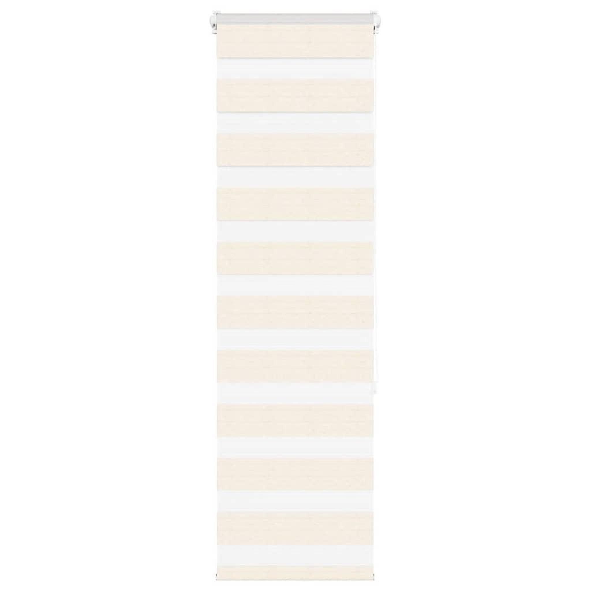 VIDAXL Store zebre beige marbre largeur du tissu 45,9 cm polyester