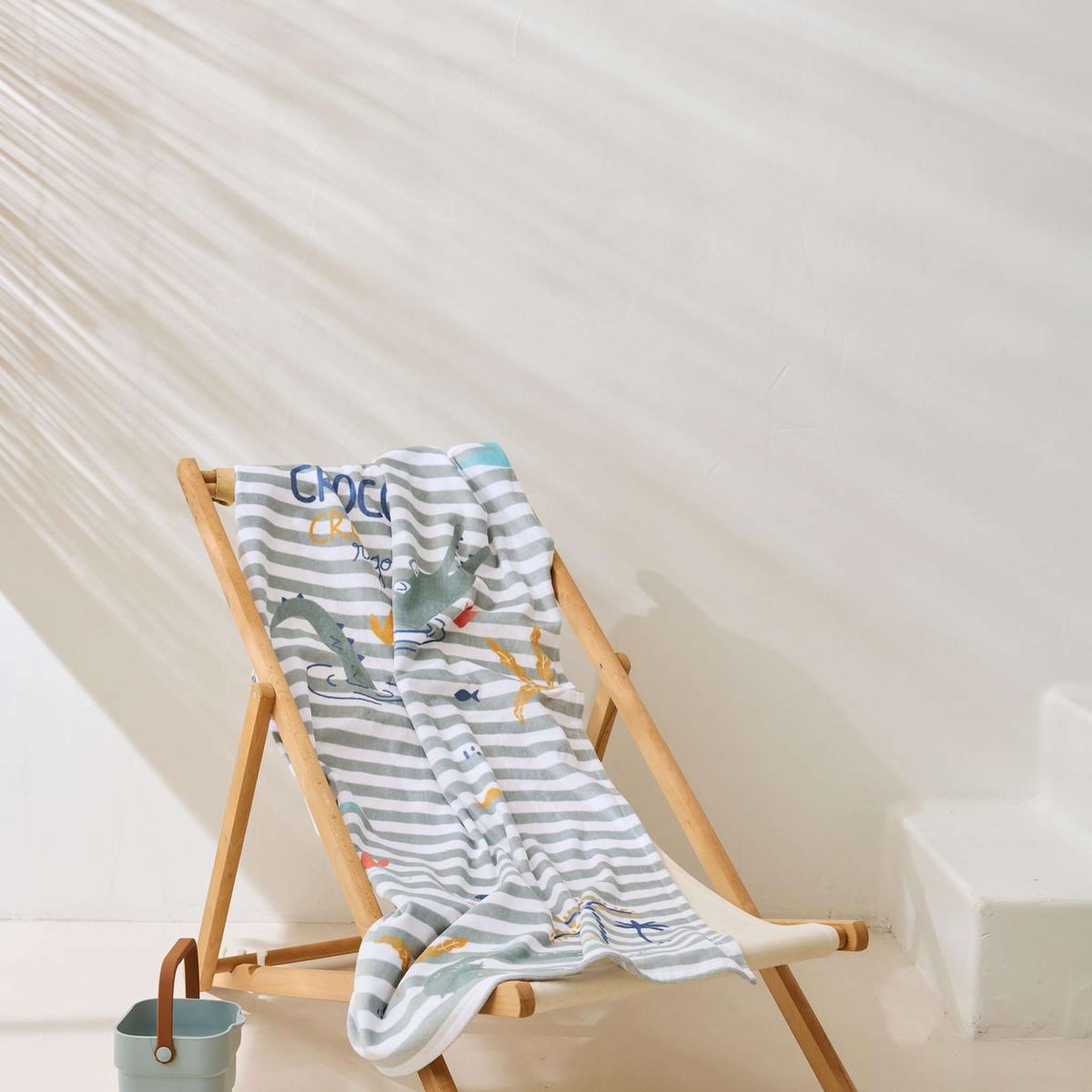 Voir la diapositive 3 : Petit BÃ©guin Serviette de bain bébé crocro rigolo