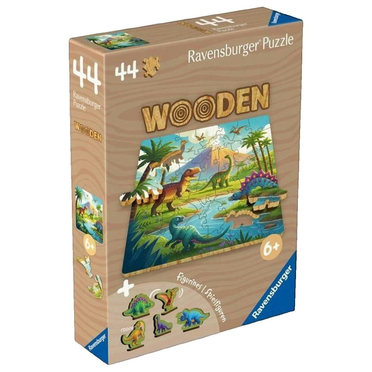 RAVENSBURGER Puzzle ravensburger Dinosaures multicolore