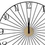 Voir la diapositive 2 : The Home Deco Factory Horloge ronde filaire D50