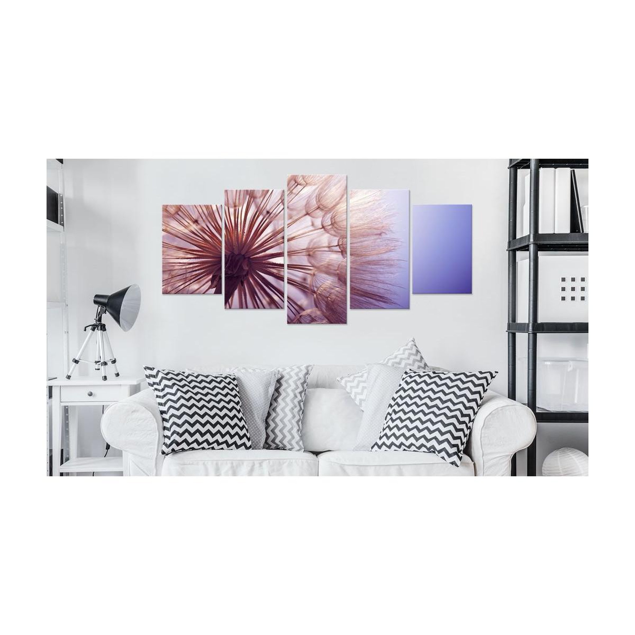 Voir la diapositive 2 : Paris Prix Tableau Imprimé  Eblouissement Violet