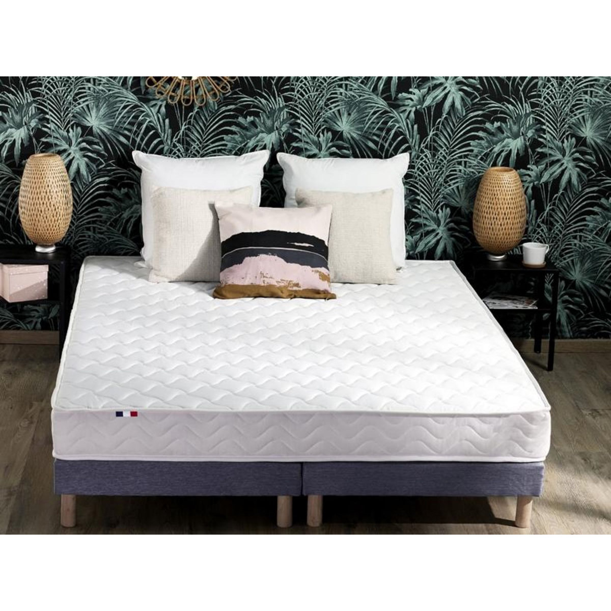 Matelas mousse 160x200 cm accueil latex ANNA