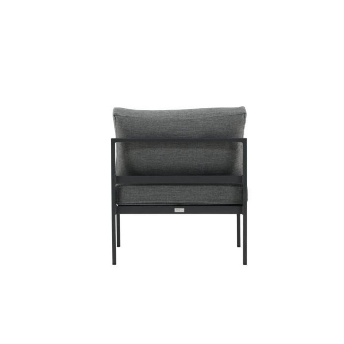 Paris Prix Module Canapé de Jardin  Copacabana  74cm Noir