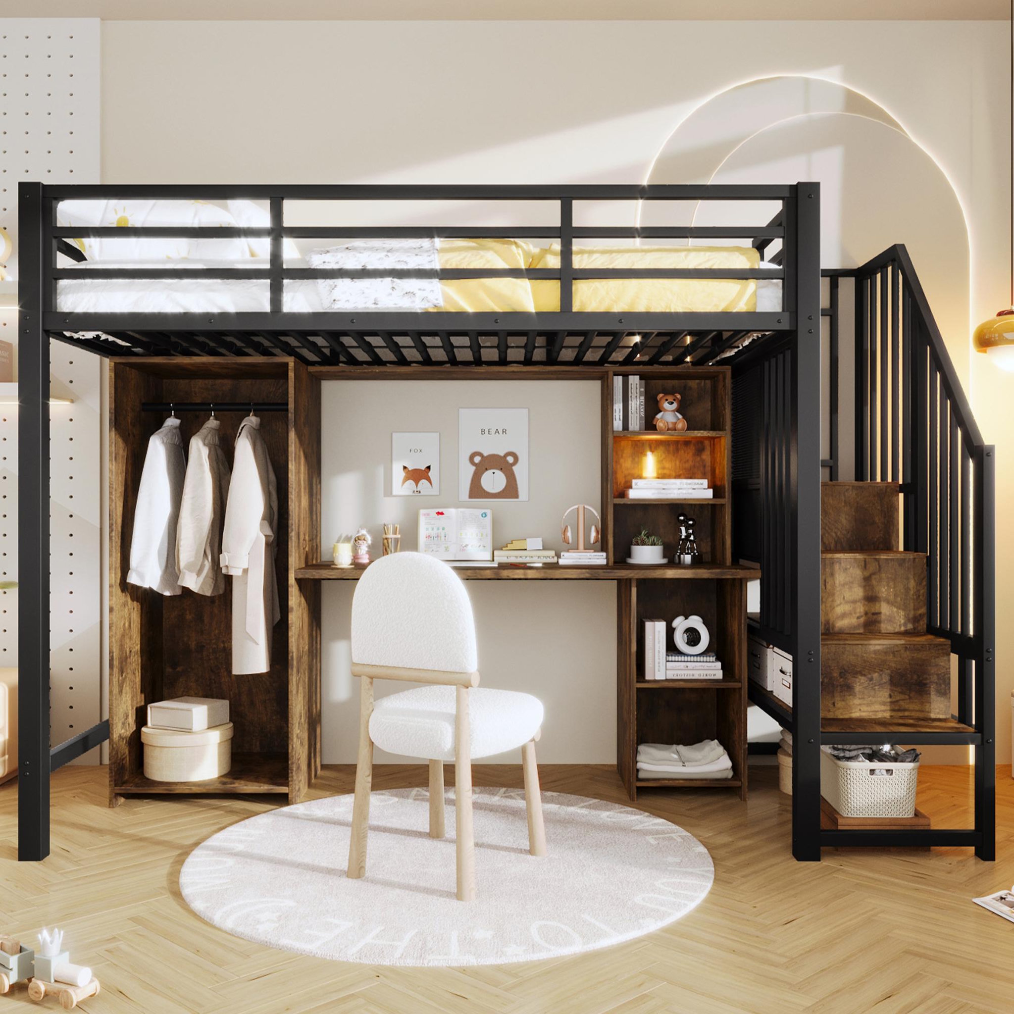 Voir la diapositive 2 : MERAX Lit mezzanine