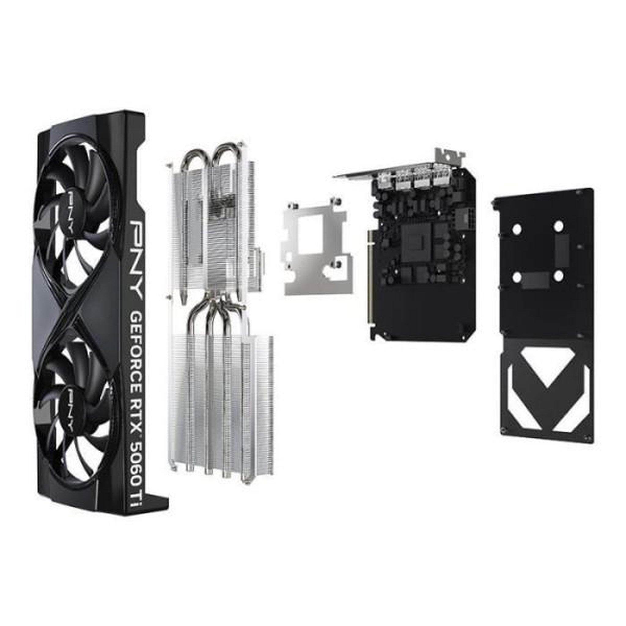Voir la diapositive 2 : PNY PNY - Carte graphique - GeForce RTX™ 5060 Ti - 16GB - Overclocked Dual Fan DLSS 4