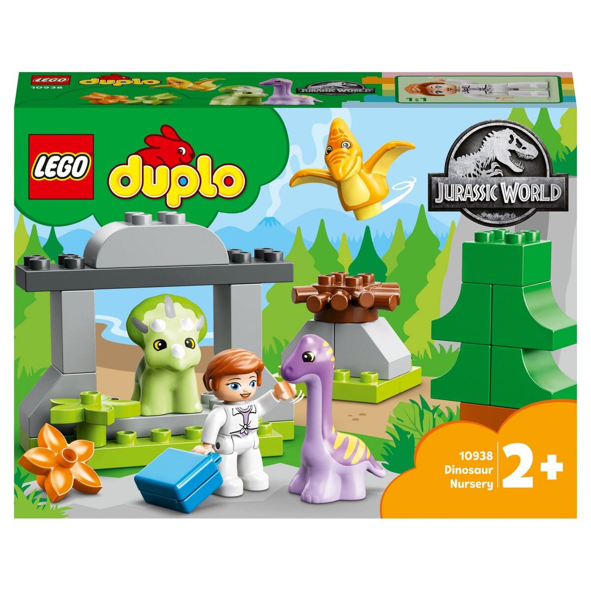 LEGO 10938 Duplo La Nurserie des Dinosaure, pour Enfants de 2 Ans