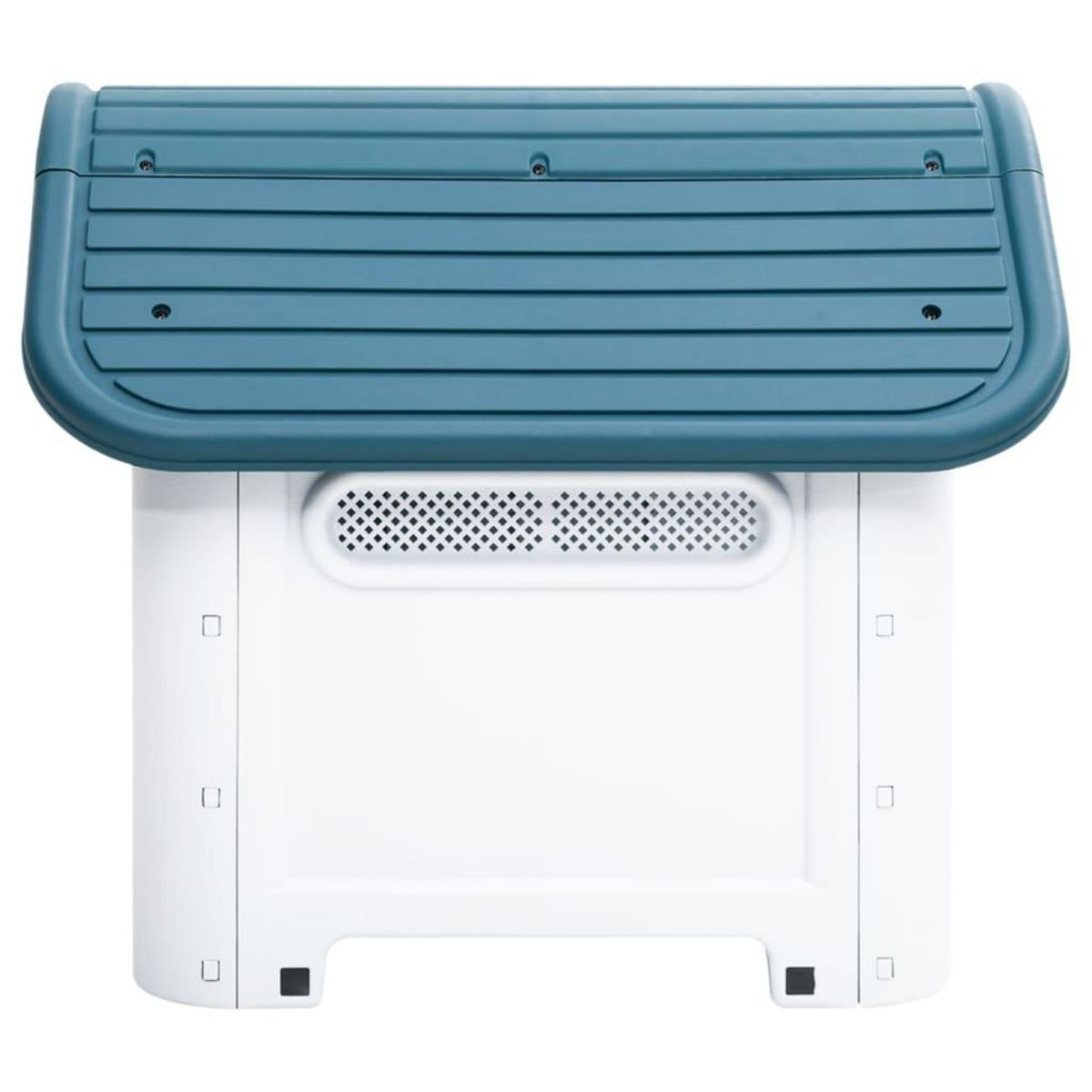 VIDAXL Niche pour chien Bleu 59x75x66 cm Polypropylene