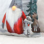 Voir la diapositive 4 : Paris Prix Coussin Déco de Noël LED  Gnome  40x40cm Multicolore