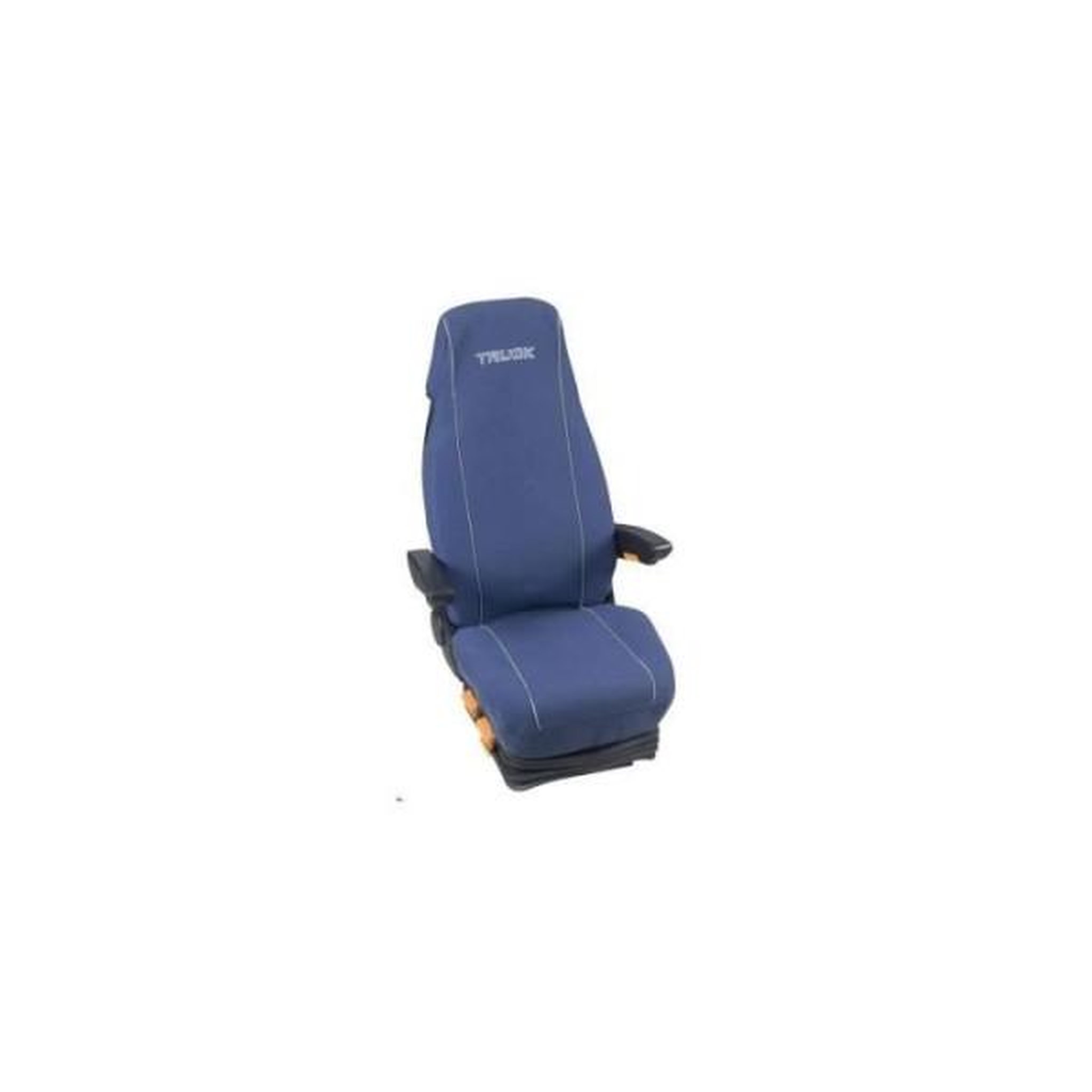 Voir la diapositive 2 : HTC EQUIPEMENT Housse Coton Matelassee Bleu Logo Truck