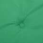 VIDAXL Coussin de banc de jardin vert 150x50x3 cm tissu oxford