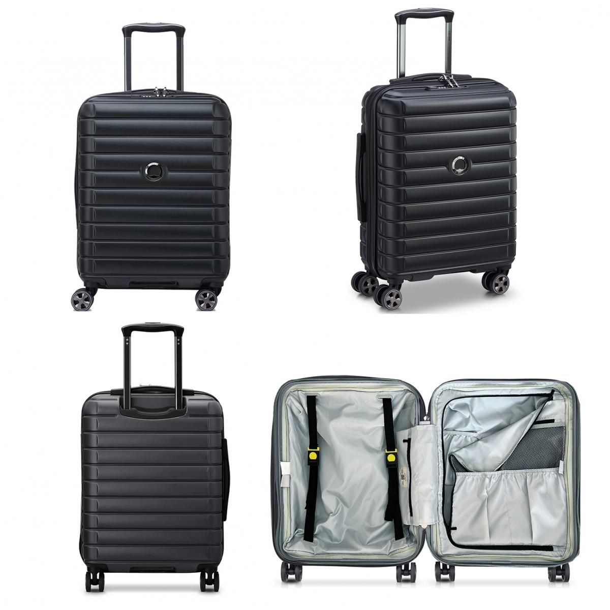 Delsey Valise cabine rigide Shadow 5.0 TSA polycarbonate 55cm
