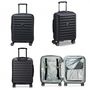 Voir la diapositive 3 : Delsey Valise cabine rigide Shadow 5.0 TSA polycarbonate 55cm