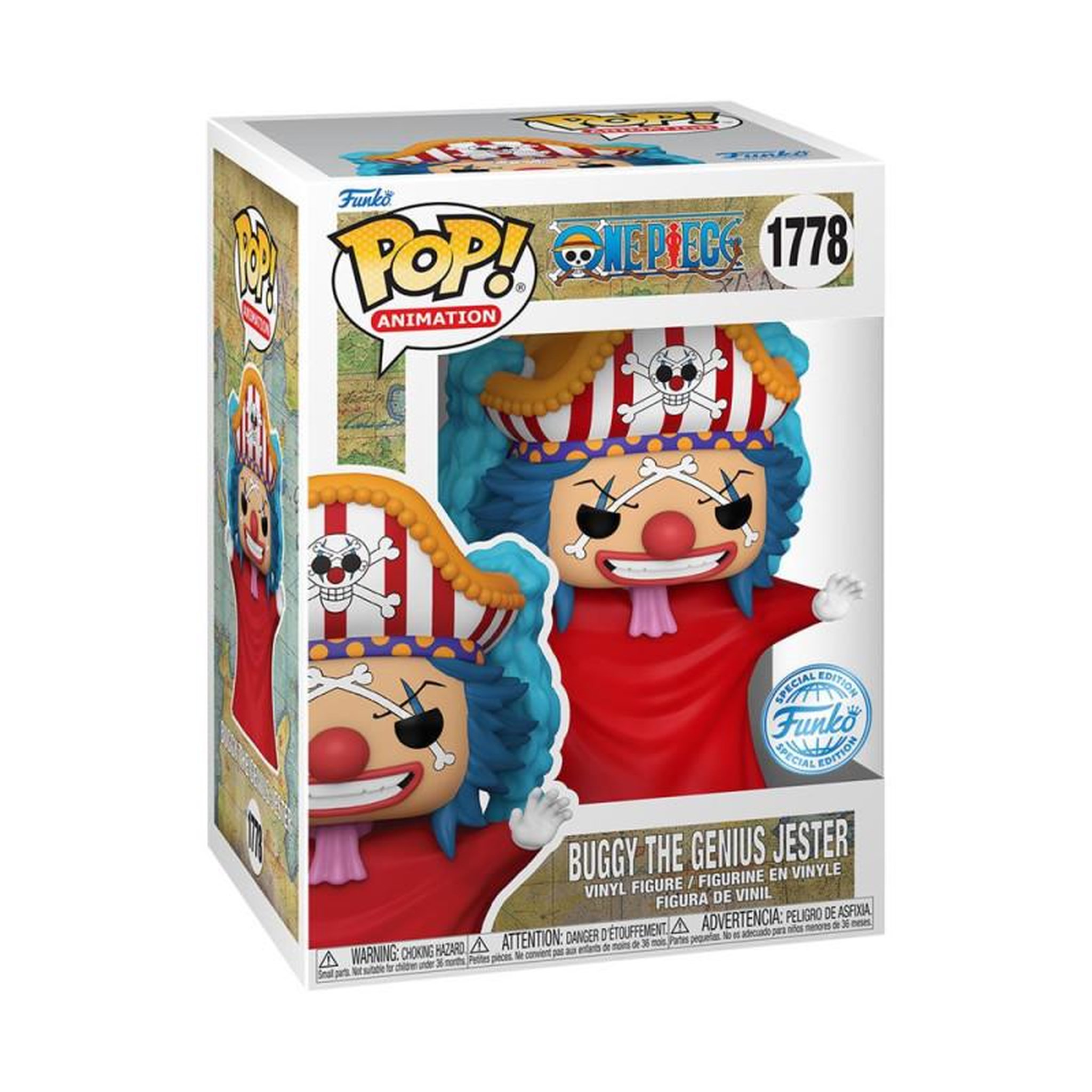 Funko Figurine Funko Pop Animation One Piece Buggy Post Time Skip