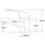 Voir la diapositive 6 : VIDAXL Robinets de bidet 2 pcs Chrome