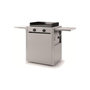 Voir la diapositive 1 : FORGE ADOUR Chariot Plancha CH MIF 60 en inox fermé compatible plancha Modern 60