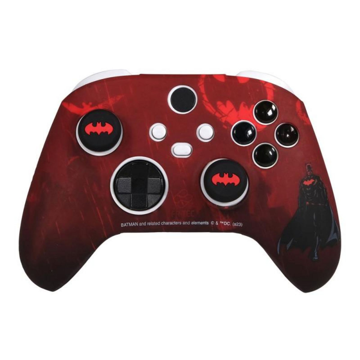 Just for games Kit Accessoire personnalisé Just For Games DC Batman pour Xbox Series X et S Rouge et Noir