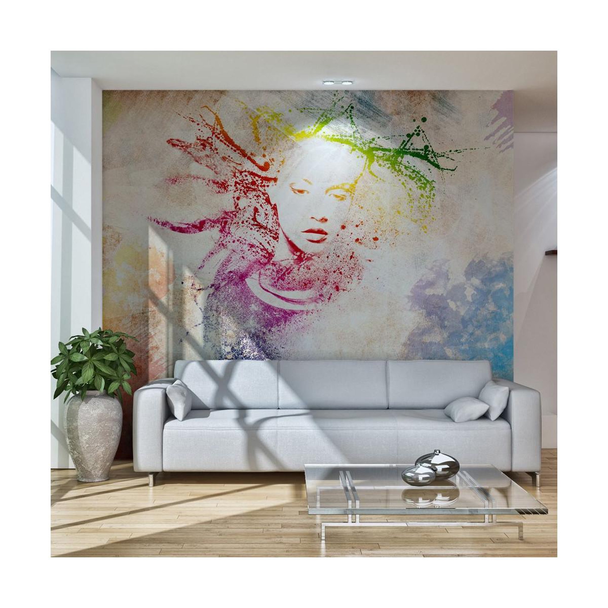 Paris Prix Papier peint  premonition. Coloris disponibles : Multicolore