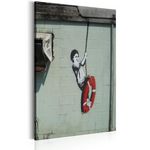 Paris Prix Tableau Imprimé  Swinger, New Orleans - Banksy. Coloris disponibles : Multicolore