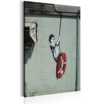 Paris Prix Tableau Imprimé  Swinger, New Orleans - Banksy. Coloris disponibles : Multicolore