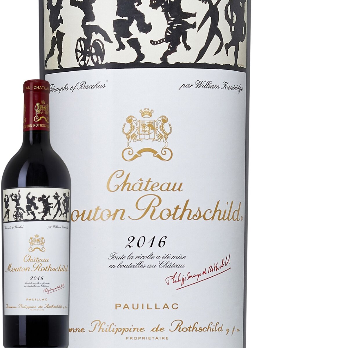 Château Mouton Rothschild Pauillac Grand Cru Classé Rouge 2016 75cl