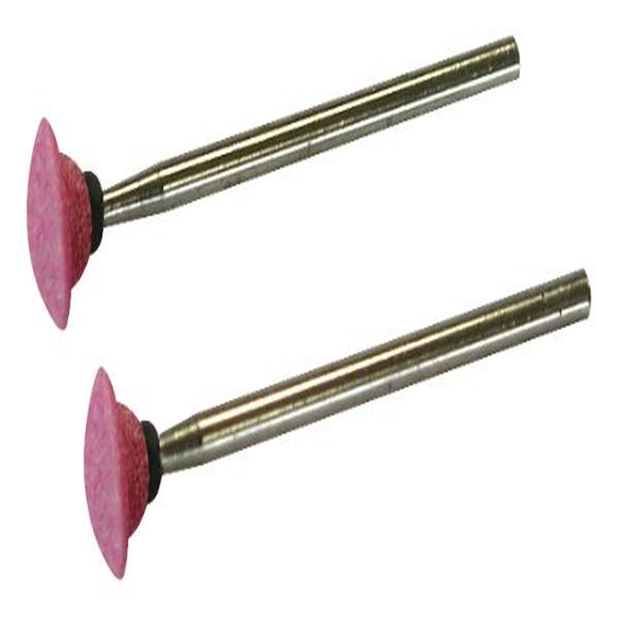 MAXICRAFT 2 meules oxyde d'alumine lenticulaire Ø 10 mm