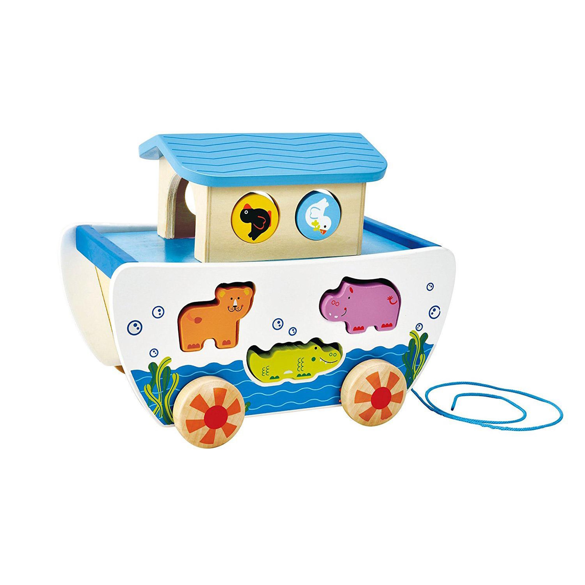 Voir la diapositive 4 : Hape Boîte à formes arche de noé