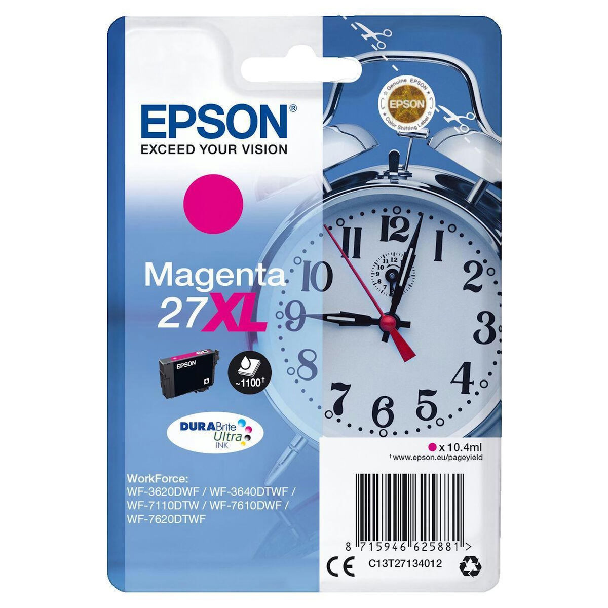 Epson Cartouche d'encre Epson 27XL Magenta