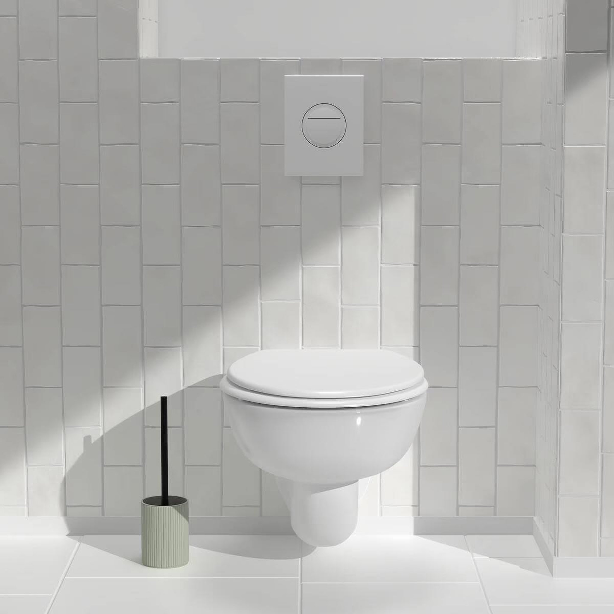 Voir la diapositive 3 : FIVE Brosse wc design  abraham  39cm vert