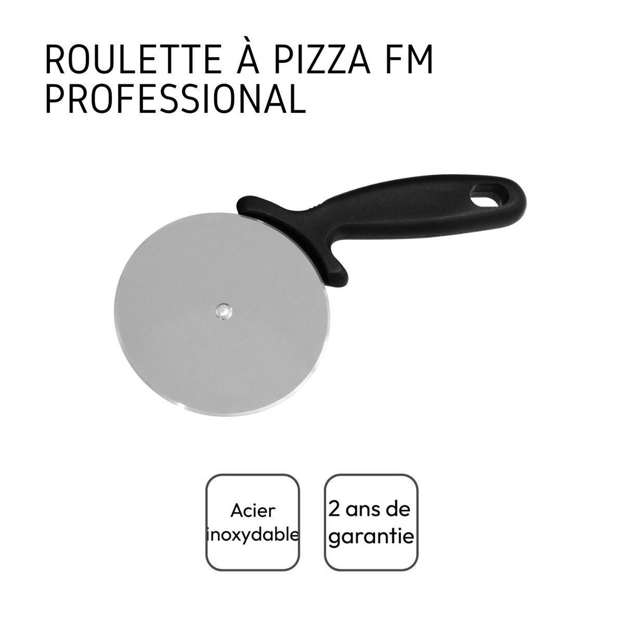 Voir la diapositive 4 : FM PROFESSIONAL Roulette à pizza fm 21 cm professional