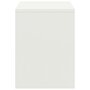 VIDAXL Tables de chevet 2 pcs Blanc 35x30x40 cm Bois de pin massif