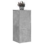Voir la diapositive 3 : VIDAXL Supports pour plantes 2 pcs gris beton bois d'ingenierie