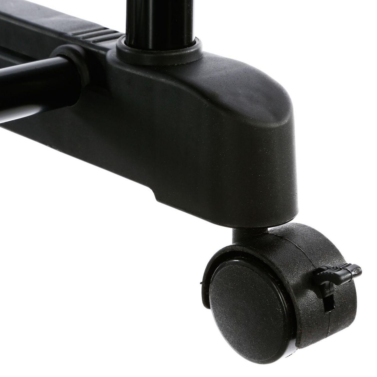 ID SPACE Penderie double portant mobile - 84 x H. 96/170 cm