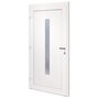 Voir la diapositive 4 : VIDAXL Porte d'entree Blanc 108x208 cm PVC