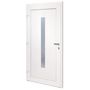 Voir la diapositive 4 : VIDAXL Porte d'entree Blanc 108x208 cm PVC