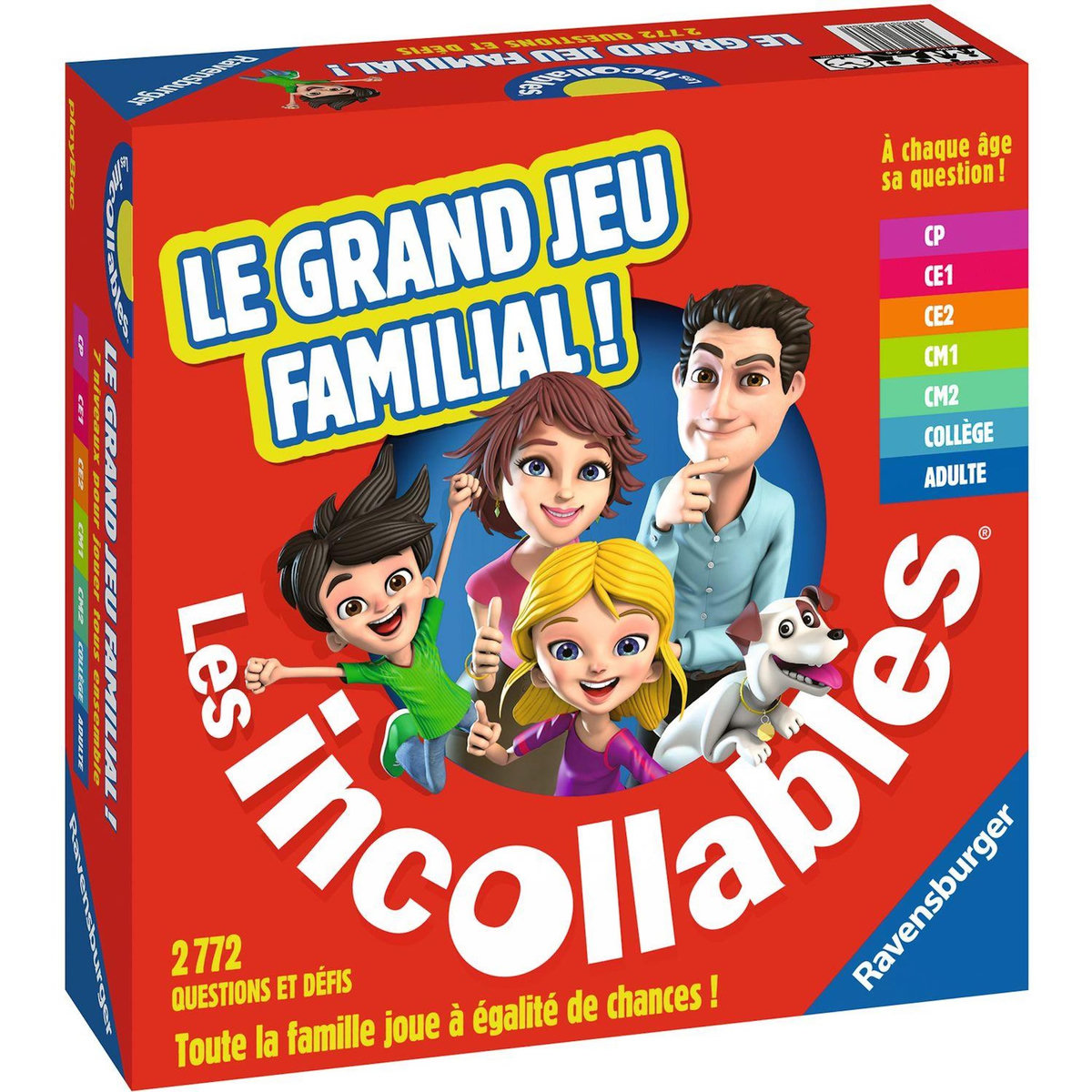 RAVENSBURGER Jeu Le grand jeu familial des Incollables