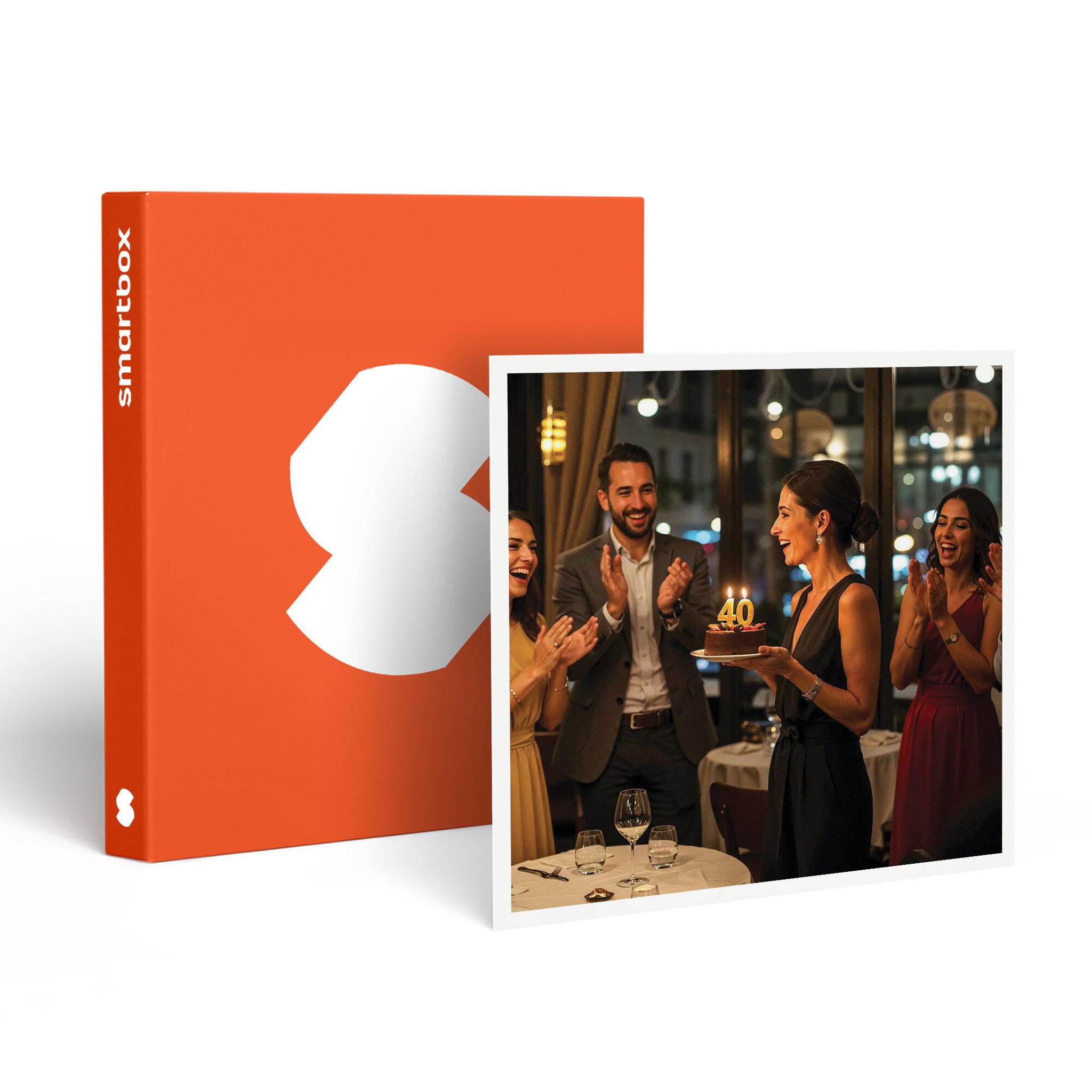 Smartbox Joyeux anniversaire ! Pour femme 40 ans - Coffret Cadeau Multi-thèmes