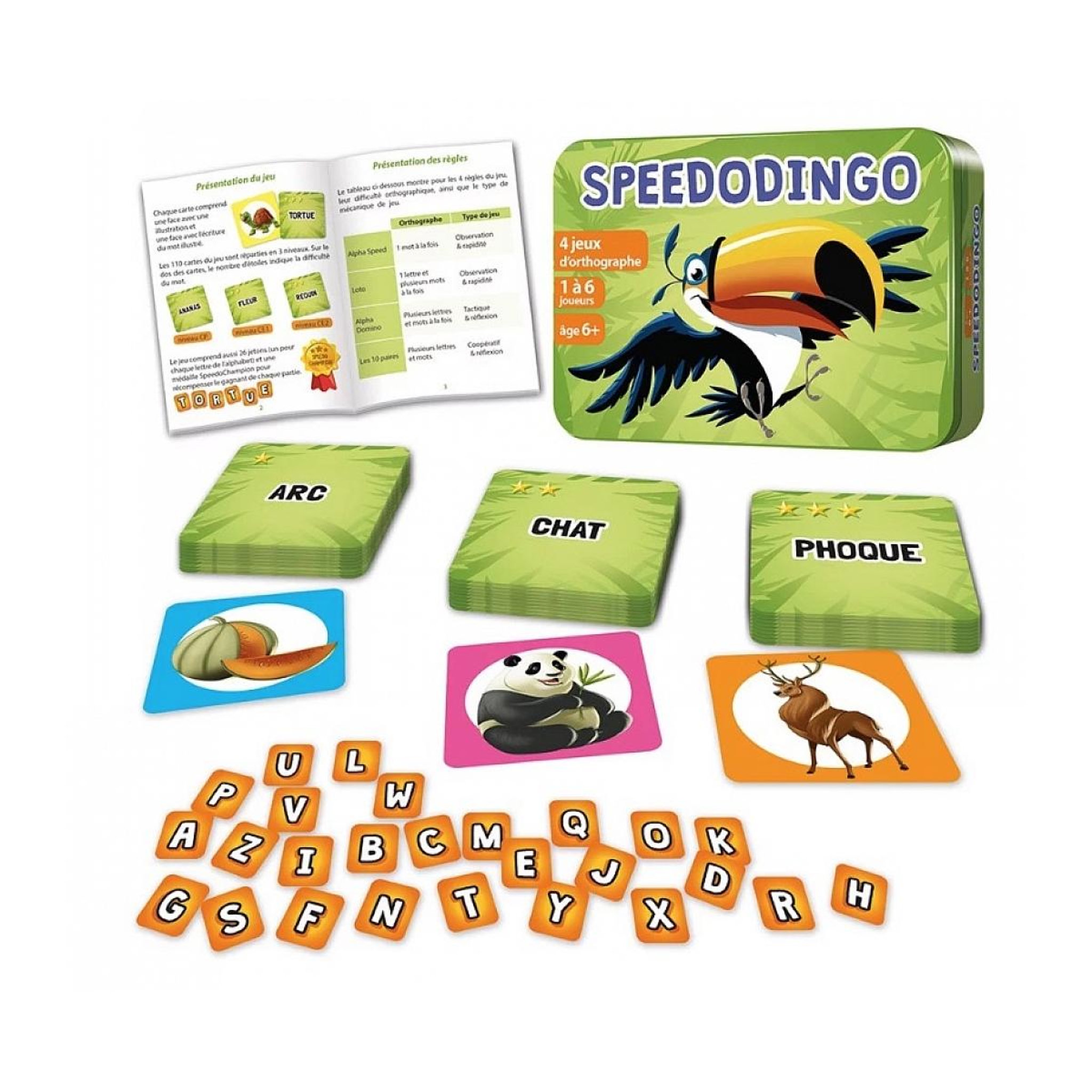 Voir la diapositive 2 : Cocktail Games Speedodingo CP CE2