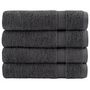 Voir la diapositive 1 : VIDAXL Serviettes de douche de qualité sup. SOLUND 4 pcs anthracite