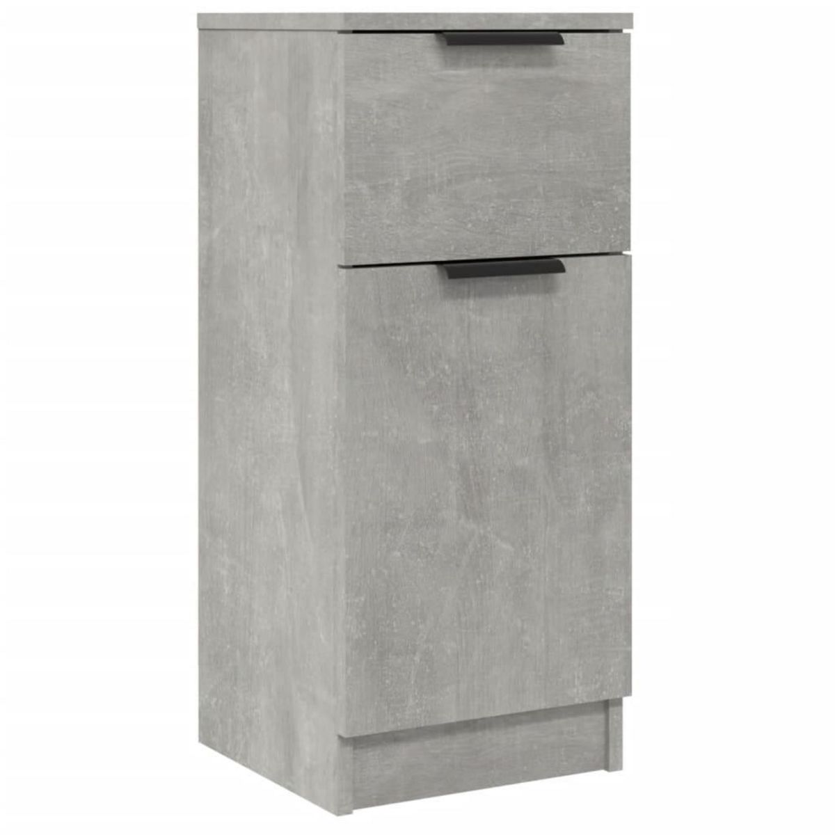 VIDAXL Buffet Gris beton 30x30x70 cm Bois d'ingenierie