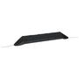 Voir la diapositive 2 : VIDAXL Tunnel en filet noir 300x50x48,5 cm acier et polyethylene