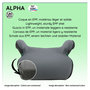 Voir la diapositive 3 : DISNEY Rehausseur ceinturé ALPHA Disney 126-150 cm R129 i-Size