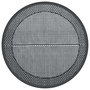 Voir la diapositive 2 : VIDAXL Tapis d'exterieur ARAKIL gris Ø160 cm PP