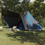 VIDAXL Tente Familiale Tipi Bleue 12 Personnes Imperméable