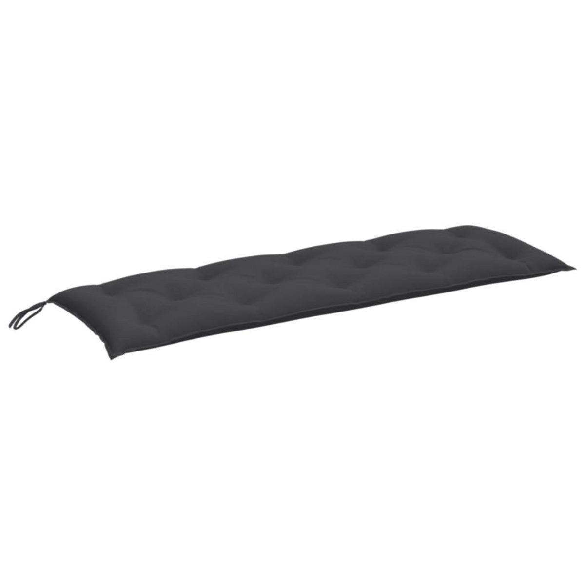 VIDAXL Coussins de banc de jardin lot de 2 anthracite melange tissu