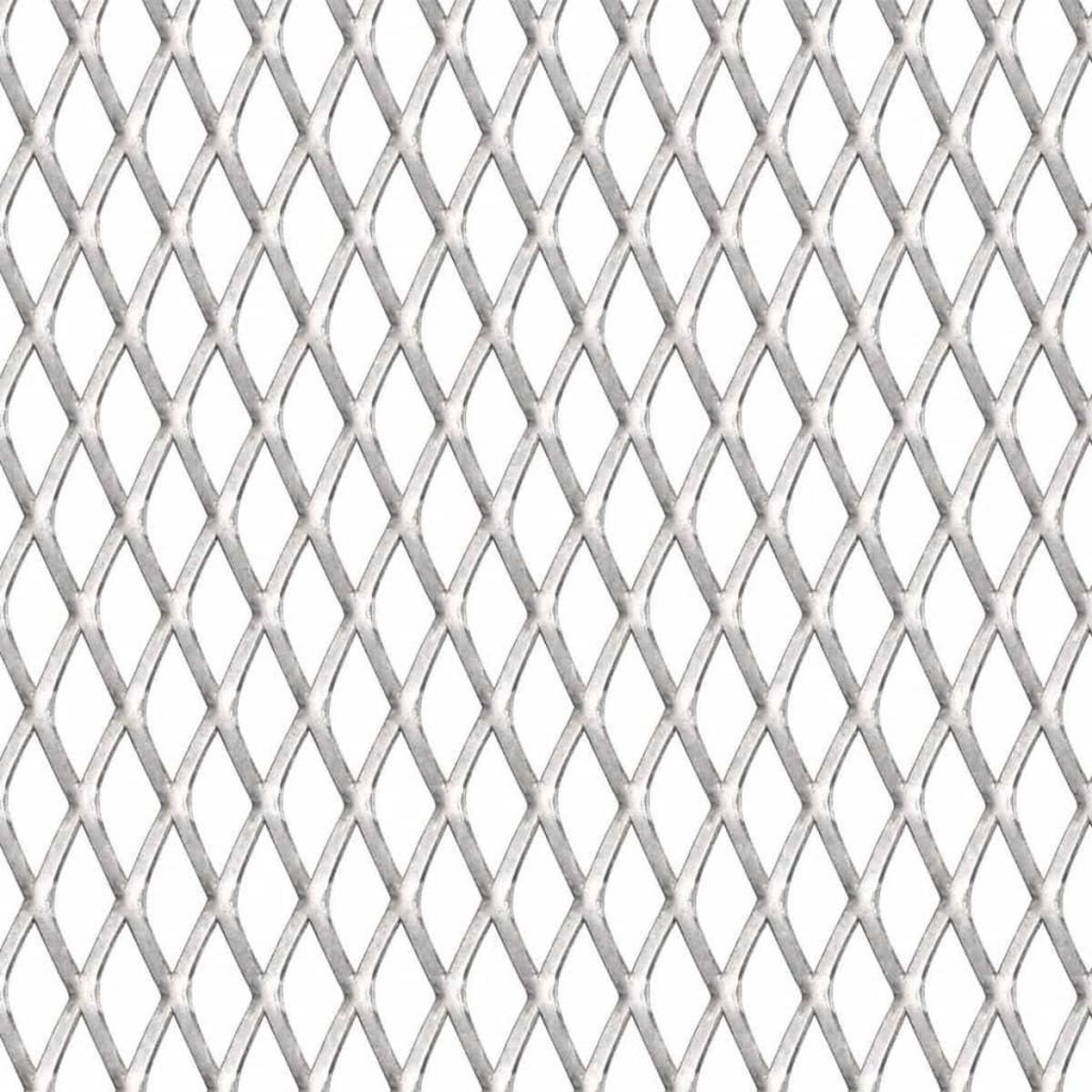 VIDAXL Panneau de grillage de jardin Acier inox 50x50 cm 20x10x2 mm