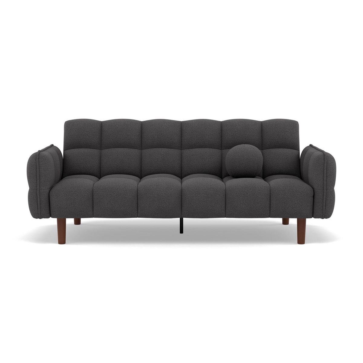 BEST MOBILIER Adam - canapé convertible clic-clac 2 places en tissu texturé