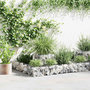 Voir la diapositive 1 : VIDAXL Jardiniere en gabion Acier galvanise 120x120x20 cm