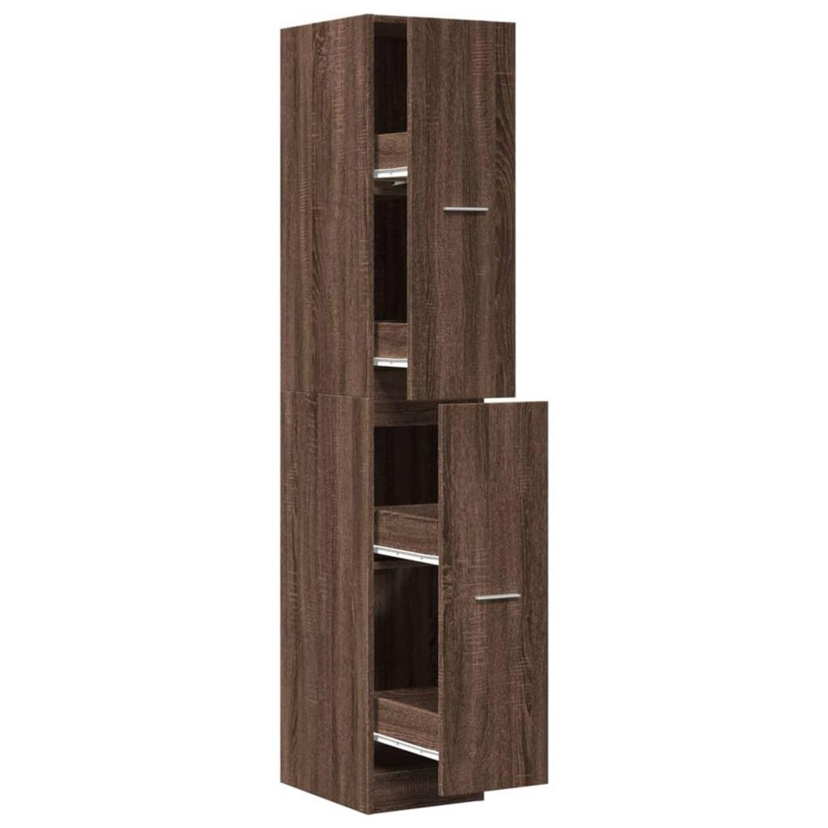 VIDAXL Armoire apothicaire chene marron 30x41x174,5 cm bois ingenierie